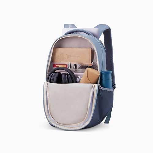 Image of American Tourister Bougie | 35 Ltrs | 4 Compartments | Bottle Pocket | Ergonomic Padded Back Panel & Shoulder Straps | Laptop Backpack | 1 Year International Warranty | Slate Grey