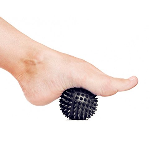 Set palla massaggio (1LACROSSE 1 Spiky Ball dura e...