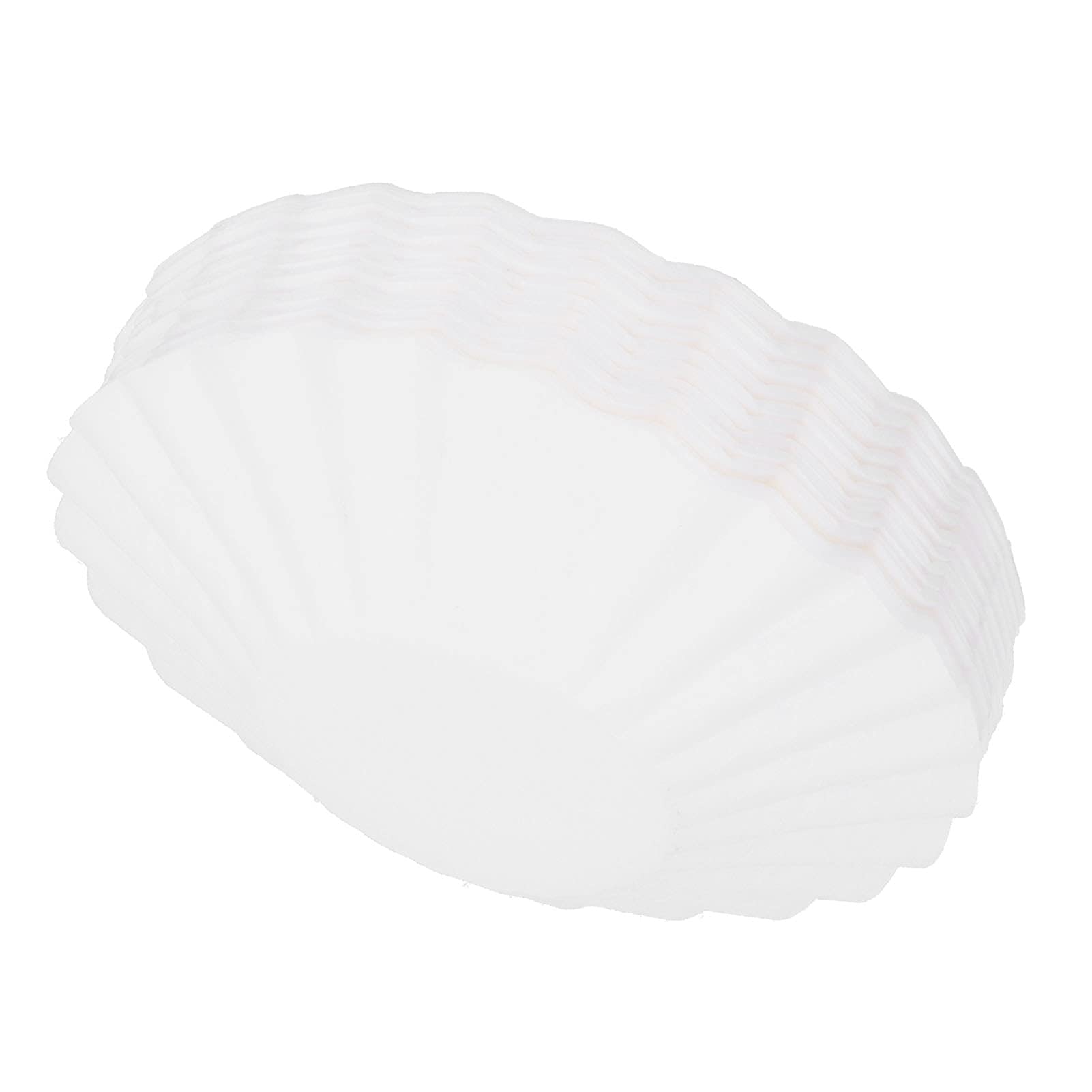 Tazza di Carta da Filtro Coffee Hand Pour Papers Pulp per Filtri Usa e Getta in Legno da 100 Pezzi da 6,5 ​​pollici