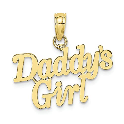 FJC Finejewelers 10k Yellow Gold Daddy's Charm