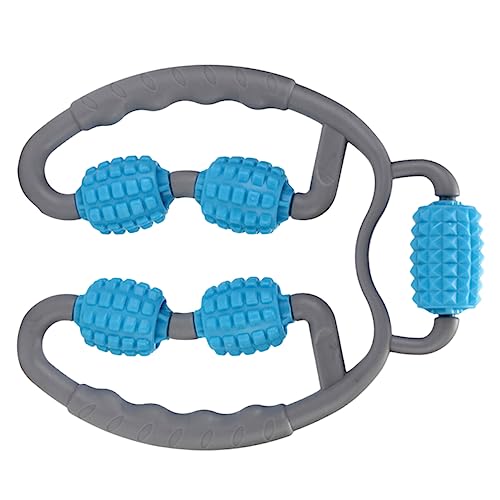 COLLBATH Fitness Roller for Muscle Massager 1pc Leg Massager Ring Clip Gentle Comfortable Material Great for Muscle Relaxation and Blood Flow