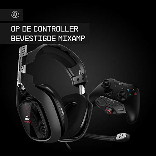 ASTRO Gaming A40 TR Gaming Headset + MixAmp M80 voor op controller, 4e Generatie, ASTRO Audio v2, Dolby ATMOS, Verwisselbare Mic, Game/Voice Balance Control, Xbox Series X|S, Xbox One - Zwart/Groen - Afbeelding 6