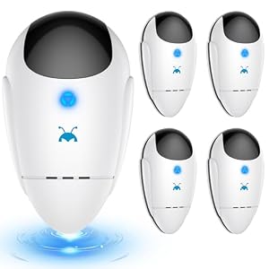 Neatmaster 2026 Upgraded Ultrasonic Repeller Pest & Insect Indoor Repeller, Pest Control for Roach, Rodent, Bugs, Mosquito, Mice, Spider, Ant, Electronic Plug in Mouse Repellent, 4 Packs