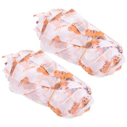 TENDYCOCO 50 Pcs Non-woven Shoe Cover Shoe Covers for Indoors Indoor Shoe Covers Breathable Shoe Covers Cute Shoe Covers Automatic Shoe Cover Booties Shoe Covers Shoe Covers for Household