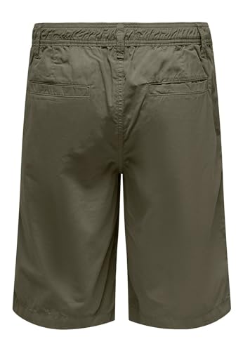 ONLY & SONS Herren ONSLOC 0157 Shorts 22029213,Olive Night,M – Ansicht 2