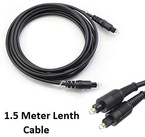 VRCT Audio Digital Optical Fiber Optic Toslink Cable 1.5M for Home Theater, Sound Bar, TV, PS4 (5 Mtr) 3 41WtWT4yfUS