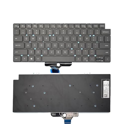 Clavier russe espagnol pour Latitude 5320 5330 7320 rétroéclairé