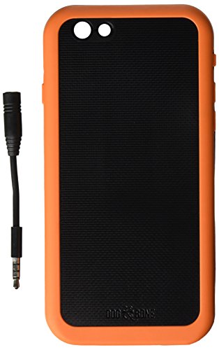Dog & Bone Waterproof Case for Apple iPhone 6 / 6s - Retail Packaging - Electric Orange