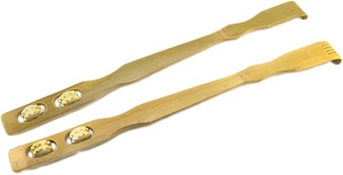 Healifty Rascador de espalda de bambú, rascador de espalda larga, rascador de espalda, rascador de espalda, rascador de espalda, botas de masaje