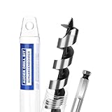 Schlangenbohrer 35mm x 300mm Holzbohrer mit Selbstzentrierende...