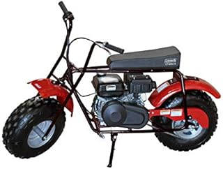 Coleman Powersports CT200U-AB Mini Bike for Adults & Kids 13+, Gas Powered Trail Bike, 196cc/6.5hp, Red and Black