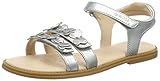 Geox Mädchen J Karly Girl I Sandal, Silber (Silver), 35 EU