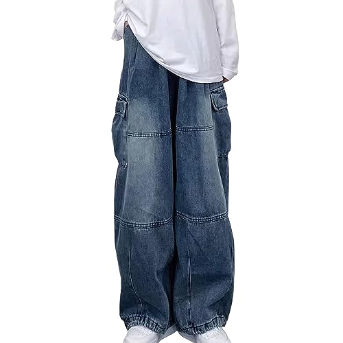 Pantalon de skateboard ample pour hommes style hip hop et streetwear vintage