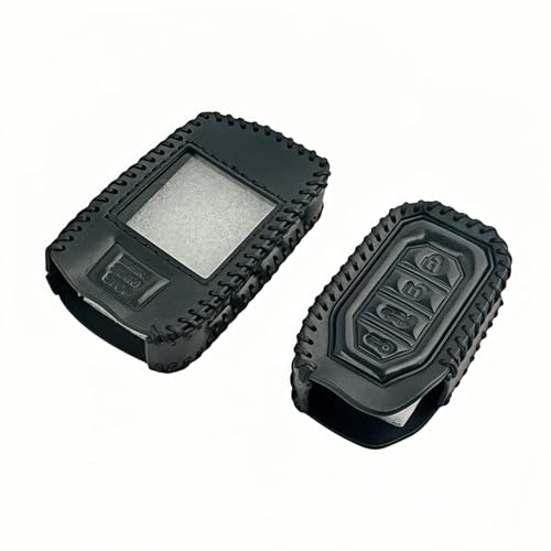 Étui de clé en cuir télécommande Compustar Prime Q9 G15 FM