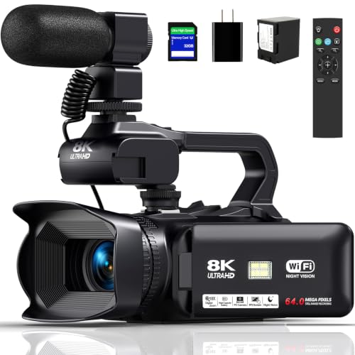 Image of Ultra 8K 64MP Camcorder Video Camera Vlogging for YouTube