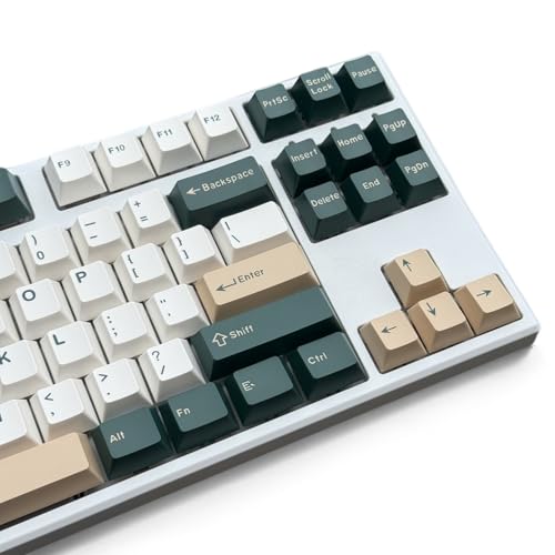 Keycaps de style minimaliste pour clavier de bureau et espace setup minimal - 4