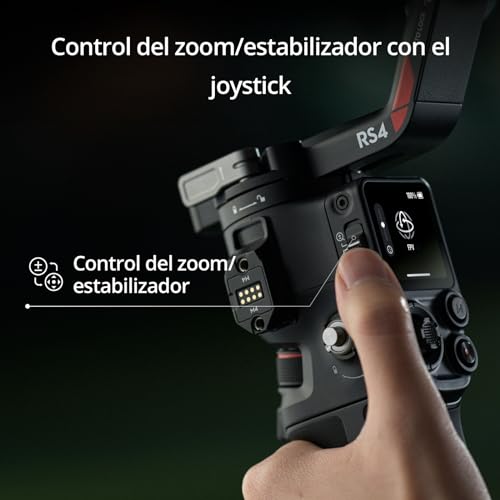 Ficha técnica DJI Pack RS 4 estabilizador en 3 Ejes para cámaras DSLR y sin Espejo Canon Sony Panasonic Nikon Fujifilm con grabación Vertical nativa Joystick de Cambio de 2 Modos Motor Focus Pro - Fernando Cortés
