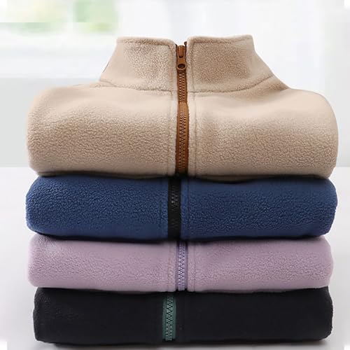 Fleece Vest for Kids Girls Zip Up Solid Jacket Coat Cute Lightweight Polar Soft Sweater Winter Weighted Down Outerwear2