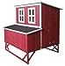 Omitree Large Wood Backyard Chicken Coop Hen House 4-8 Chickens w 4 Nesting Box New