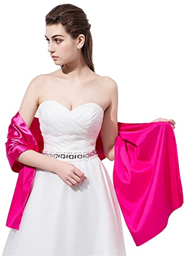 Satin Scarf Long Lightweight Shawls for Women(F18)2