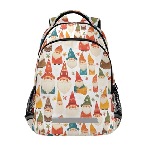 KLL Colorful Cute Cute Dwarfs Designed water bottle backpack kids with chest strap book bags for college mochilas escolares para ni?as de 10 a?os