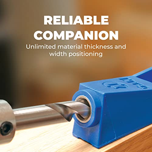 Image of Kreg MKJKIT Mini Jig Kit - Simple, Compact Kreg Pocket-Hole Jig - Create Strong Joints Without Glue - for Tight Spaces & Small Projects - Holiday Home Improvement Gifts for Him