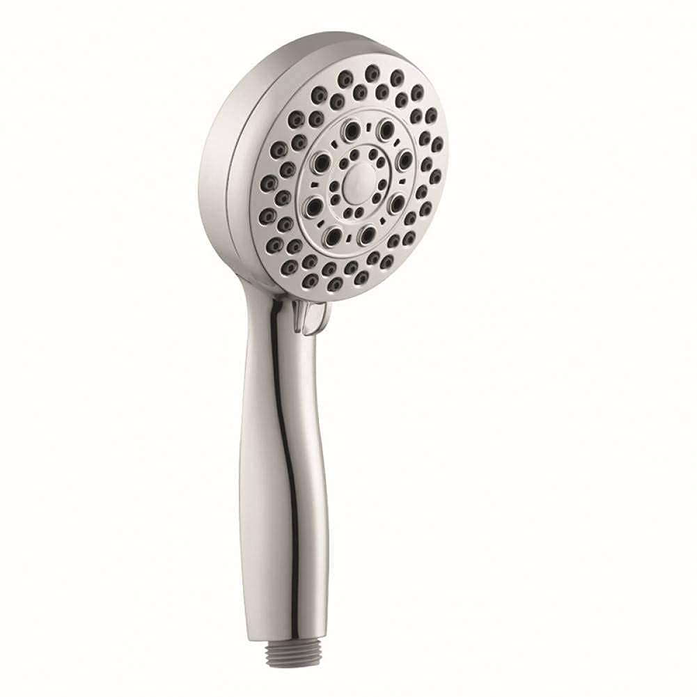 GLETSF Shower Head Stainless Steel Fall Resistant Handheld Wall Mounted High Pressure For Bathroom Water Saving
