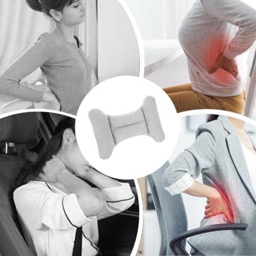 Appui-tête pratique en forme de H avec soutien de cou gonflable portable