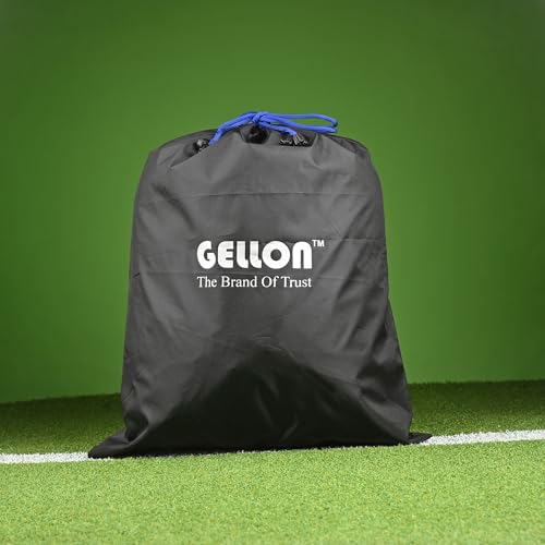 Image of Gellon 2 Pc Shoes Bag in Umbrella Cloth with Water Proof for Travel & Storage Travel Organizer for Women & Men Travel Accessories Shoes Cover Pouch Shoes Bag for Travel Essentials in Black Color