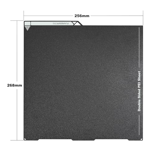 Kobra 3 Federstahl-Magnet-PEI-Plattform, beidseitig strukturierte flexible Bauplatte, flexibles Baublatt für Anycubic Kobra 3, Kobra 3 Combo 3D-Drucker