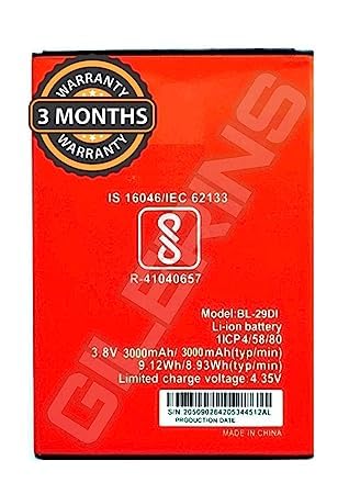 Image of Original (BL-29DI) Battery for Itel muzik 400 / it5092 Battery with 3 Month Warranty****(G86)