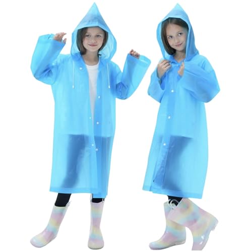Giacca antipioggia Bambino. Giacca impermeabile da bambina impermeabile. Altezza bambino o ragazza tra 110 e 150 cm. Per bambini dai 6 agli 11 anni circa. Strato piovoso. Poncho Pioggia. Raincoat