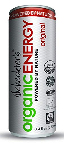 Scheckter's Organic Energy Beverage, 8.4-Oz, 24 Count