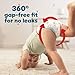 Pampers Baby-Dry Pants Größe 9, 108 Windeln, 19kg+, 360° Passform hilft, Auslaufen zu verhindern