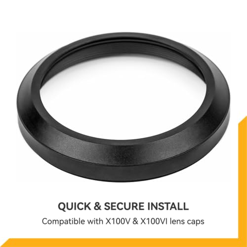 NiSi NC UV Filter for FUJI FUJIFILM X100VI / X100V / X100F / X100T / X100S / X100 - 49mm Lens Protector Camera Filter (Black)