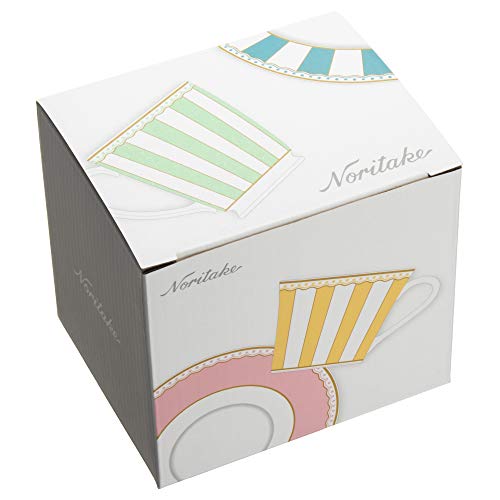 Mug Noritake Q001A/M-249 Porcelana Rosa 12.5 oz miniatura 4