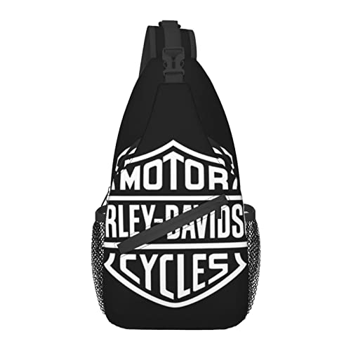 Harley Davidson Sling Bag Cross Body Bag Small Chest Bag per donne e uomini, Foto