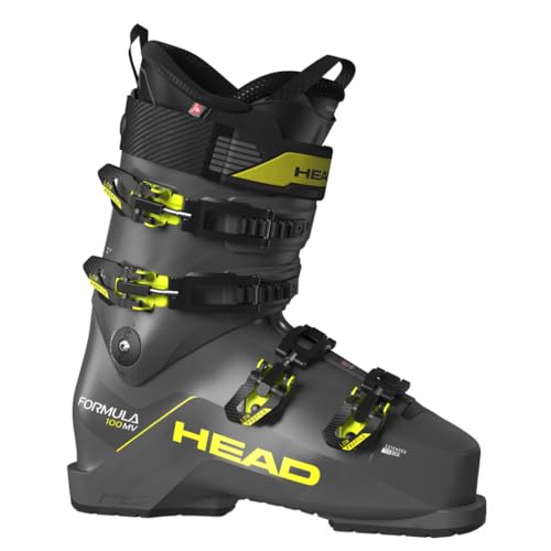 HEAD Formula 100 MV Performance Ski Boot, Color: Anthracite, Size: 285 (603150-285)