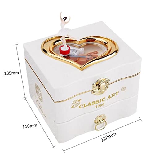 Caja de música Tossper piano romántico para evocar recuerdos de la infancia 3