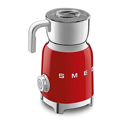 Smeg Espumador de leche, 220 Volts MFF01RDEU | Rojo - Imagen 6