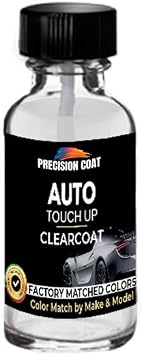 Compatible With 1970 Buick Aqua Mist, Basecoat and Clearcoat Brush in Lid Jar, Brush in Lid Primer, Microfiber Towel, Prep Wipe, Brushes & Polishing Compound-Touch Up Paint Kit