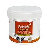 Dialektisches Fett – 100 g Hochleistungs-Isolierschmierstoff-Dichtungspaste, Automobil-Dialektisches Fett | Ideal für e, Batterieklemmen, Autolager, Marine, Motoren,