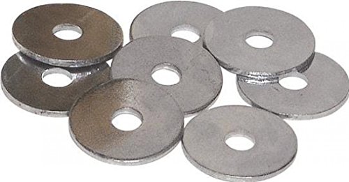 C.K T3824 18 Washers, Silver, 4.8 mm 3/16-Inch, Set of 100 Piece
