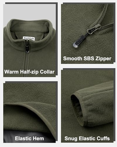 33,000ft Polar Fleece Quarter Zip