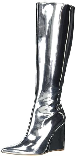 YOKI Women's Heel Knee High Boot