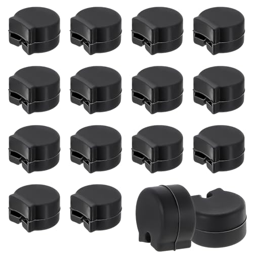 12 Pack Thumb Rest Pad for Clarinet Rubber Clarinet Thumb Rest Cushion Protector Rubber Clarinet Oboe Thumb Protector Musical Instrument Accessories Fit for Most Clarinet (Black)