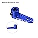 MECCANIXITY Aluminum Alloy 25T Steering Servo Arm Horn Dark Blue for DIY RC Car/Boat/Airplane Boat Accessories