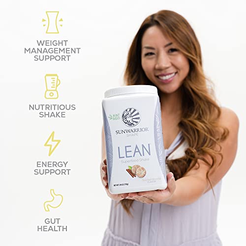 Sunwarrior LEAN MEAL ILLUMIN8 SNICKERDOODLE 720 G Meal Replacement Shake Vegan Protein Superfood Shake Meal Replacement Organic Protein Supplement thumb #4