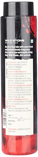 Image of Wild Stone Ultra Sensual Talcum Powder for Men, 400gm, Perfumed Deodorant Talc with Masculine Aromas, Keeps You Smelling Fresh All-day Long