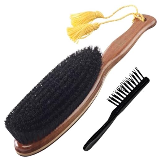 KENT CR8 Natural Bristle Clothes Brush